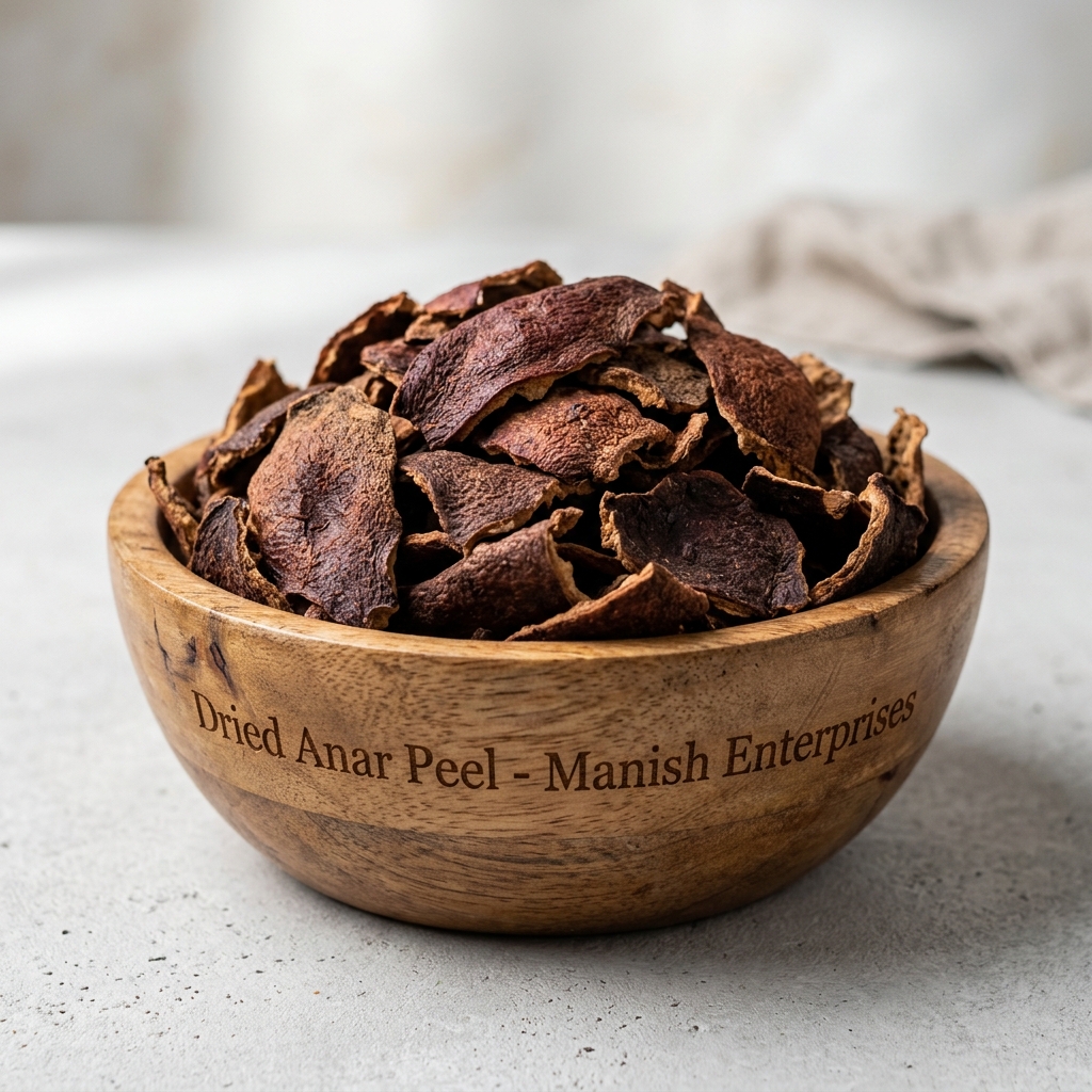 Premium wholesale Dried Anar Peel pomegranate rind Neemuch Manish Enterprises